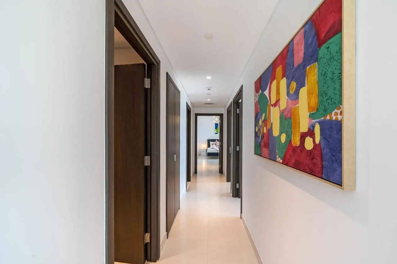 Apartment Panoramic Burj Views - Lovely 3Br In Creek Harbour Dubai