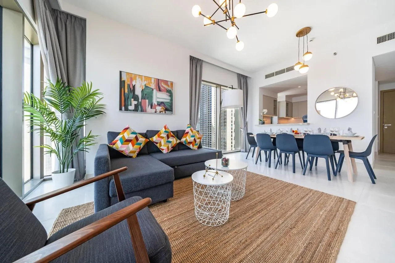 Panoramic Burj Views - Lovely 3Br In Creek Harbour Dubai